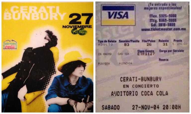 El día que Cerati y Bunbury se unieron en Monterrey