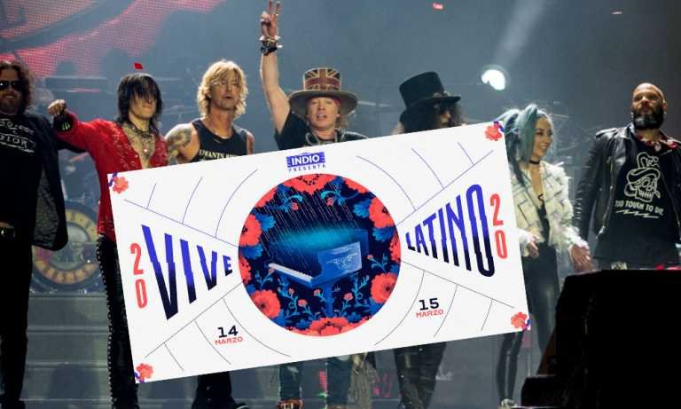 Guns N’ Roses regresa a México como headliner del Vive Latino 2020