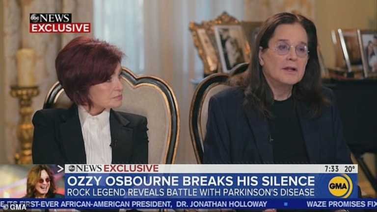 Ozzy Osbourne habla sobre su diagnóstico de Parkinson  y estado de salud