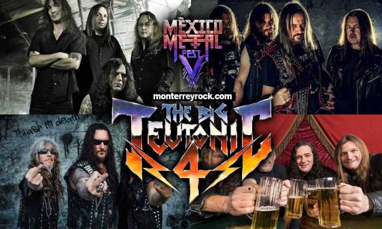 The Big Teutonic 4 en el México Metal Fest 2022