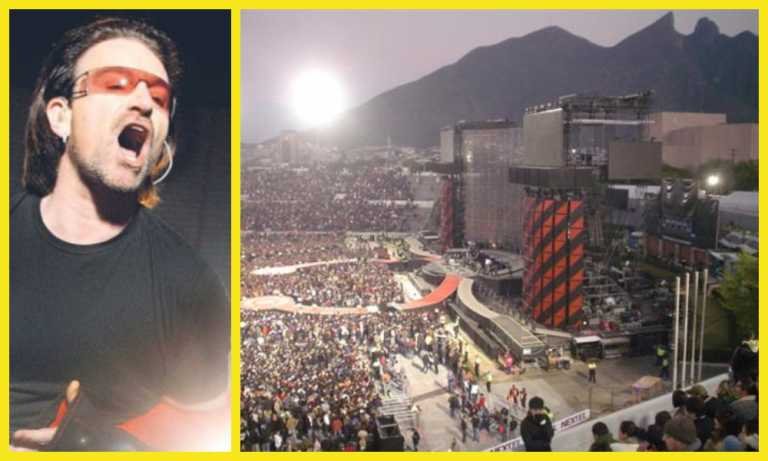El increíble concierto que U2 dio en Monterrey