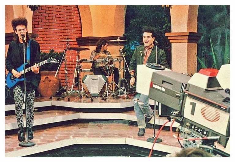 Primera entrevista de Soda Stereo en la TV de México