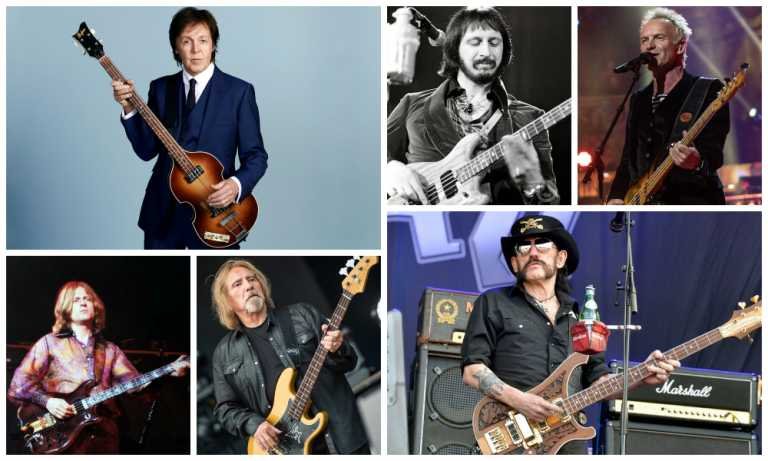 10 Grandes bajistas que marcaron la historia del rock