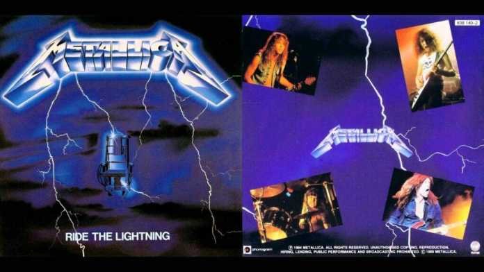 metallica ride the lightning metallica ride the lightning