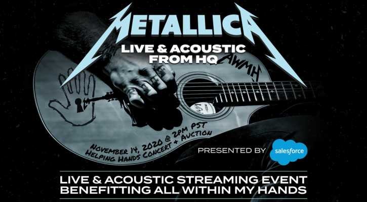 Metallica concierto acustico 1
