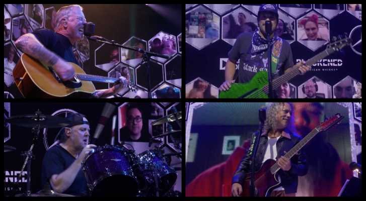 Gran concierto acústico de Metallica