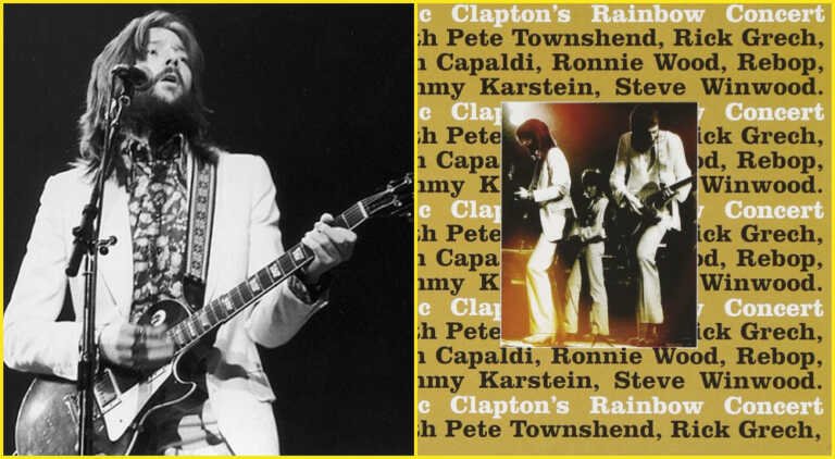 Historias de rock – Rainbow Concert: el regreso de Eric Clapton tras la drogadicción