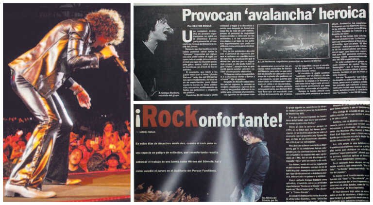 Los 4 conciertos de Héroes del Silencio en Monterrey