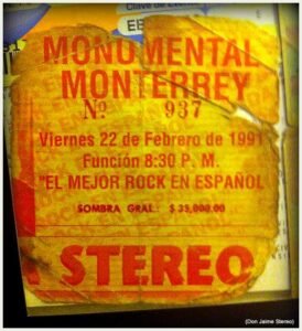 monumental soda stereo 1991