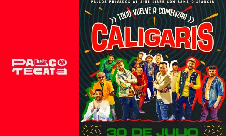 Palco Tecate presentará a Caligaris en Monterrey