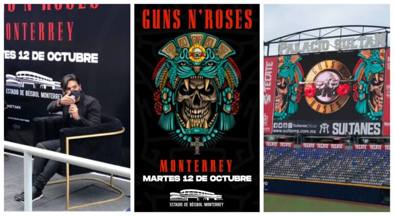 Guns N’ Roses en Monterrey 2022: boletos, tours, precios y todo sobre el concierto.