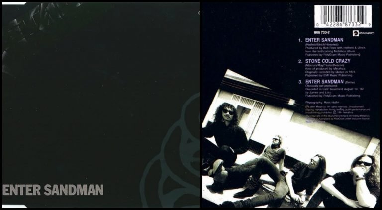 “Enter Sandman” de Metallica: un clásico del rock
