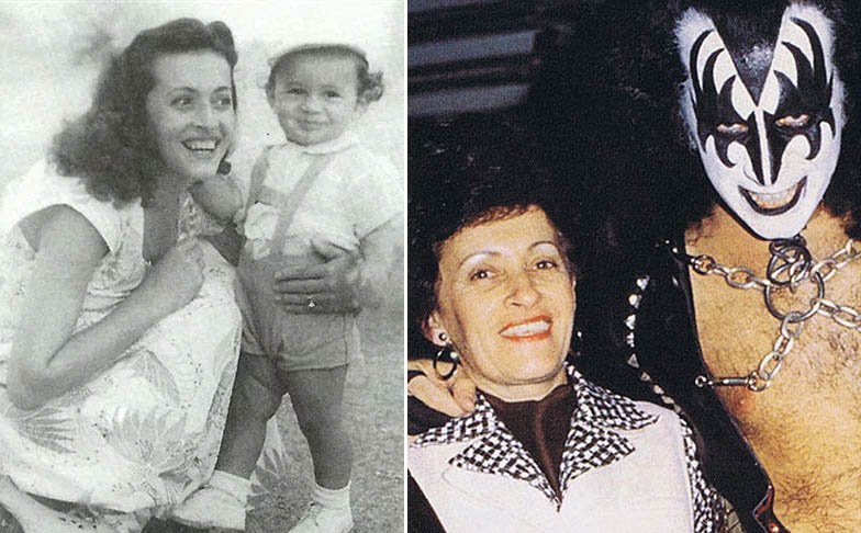gene-simmons-and-his-mother