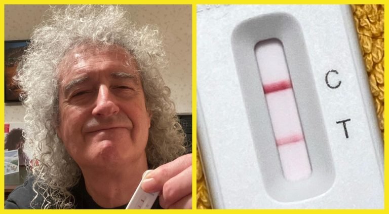 Brian May tiene COVID-19