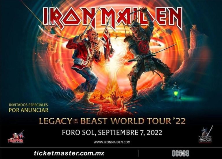 Iron Maiden dará un concierto en el Foro Sol de México