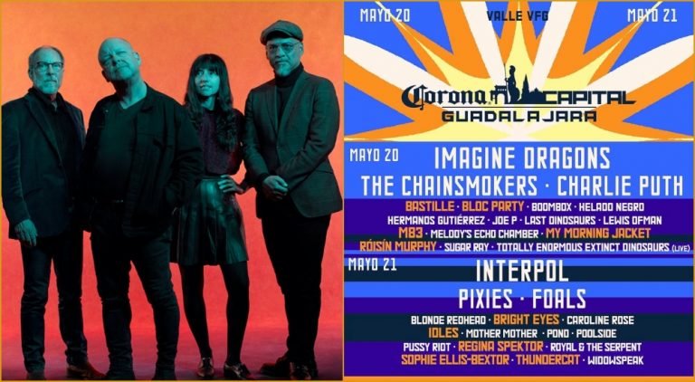 10 grandes canciones de Pixies que podrían tocar en el Corona Capital Guadalajara 2023