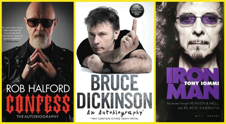 Libros autobiográficos de estrellas del heavy metal