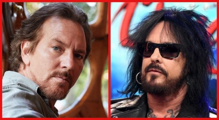 ¡Hay tiro! Nikki Sixx responde a críticas de Eddie Vedder