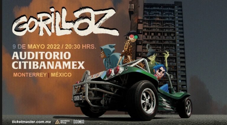 Gorillaz dará concierto en Monterrey