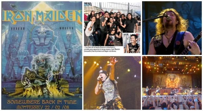 A 16 años del memorable concierto de Iron Maiden en Monterrey