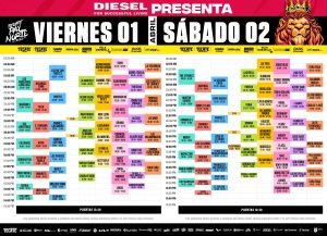 ¡Listos los horarios del festival Tecate Pal Norte 2022!
