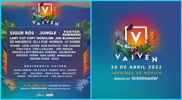 Festival Vaivén 2022: lugar, fecha, cartel, boletos y más