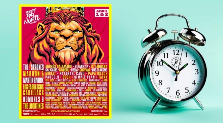 Habrá Horario de verano al terminar el Tecate Pal Norte 2022