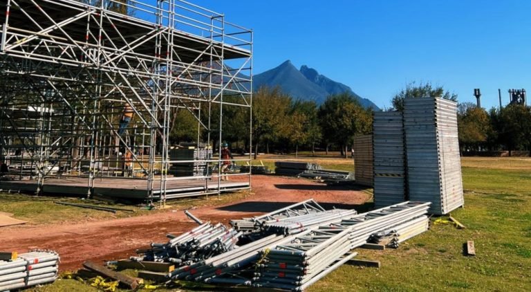Arranca el montaje de escenarios del Tecate Pal Norte 2022