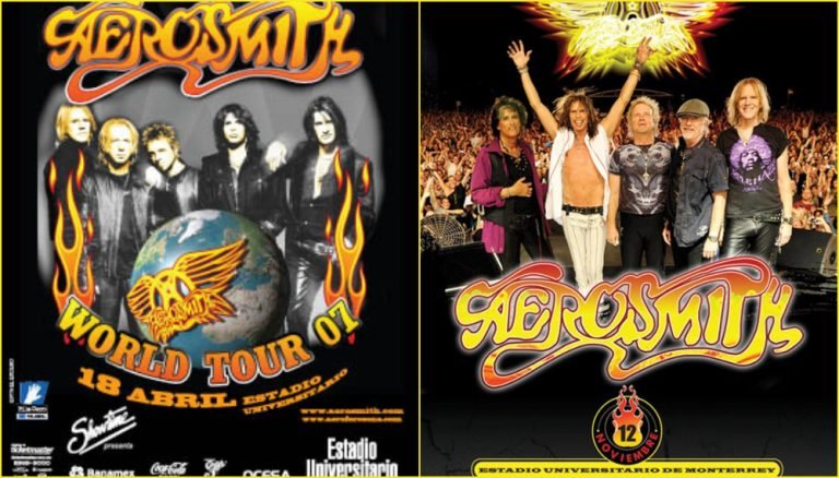 Aerosmith y sus 2 conciertos de estadio en Monterrey