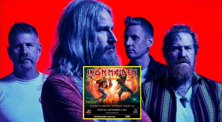 Mastodon abrirá el concierto de Iron Maiden en México