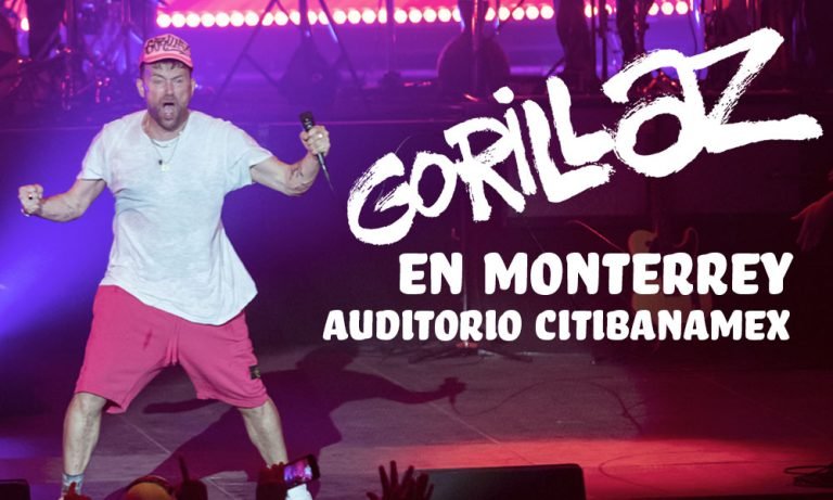 Gorillaz da concierto épico en Monterrey
