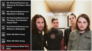 ¿My Chemical Romance sí vendrá al Hell And Heaven 2022?