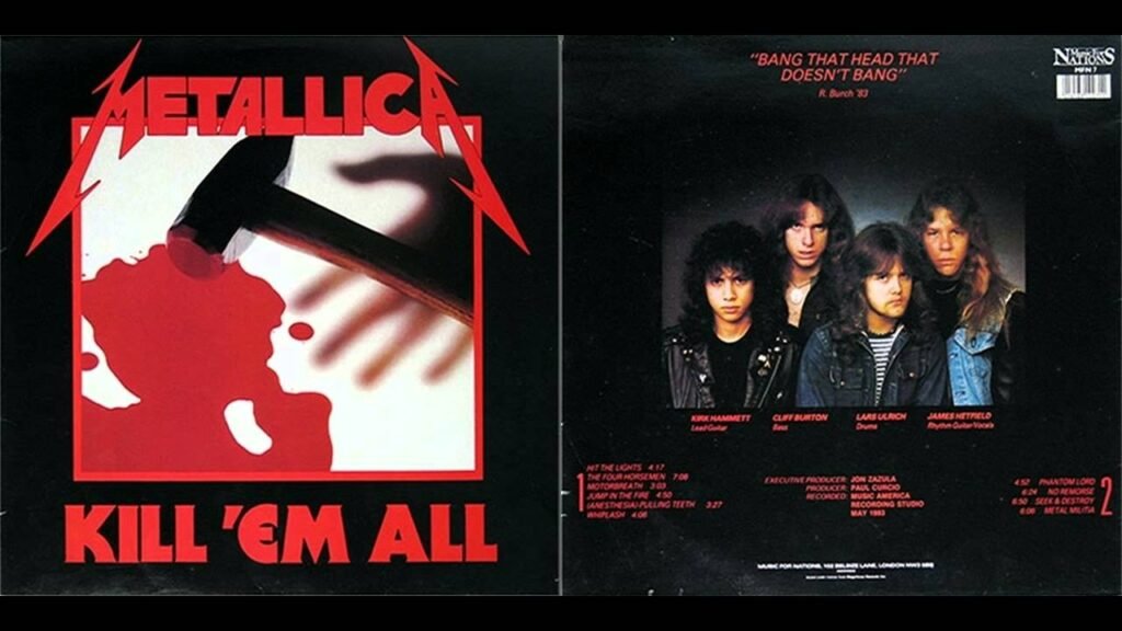 aniversario kill em all metallica