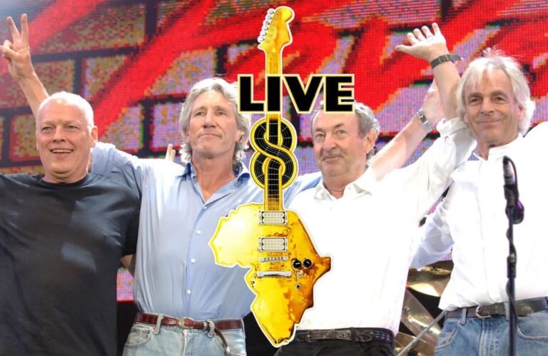 La única reunión de Pink Floyd: 2 de julio de 2005