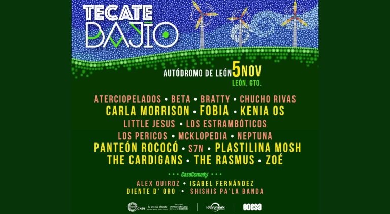 El Tecate Bajío 2022 revela su gran cartel