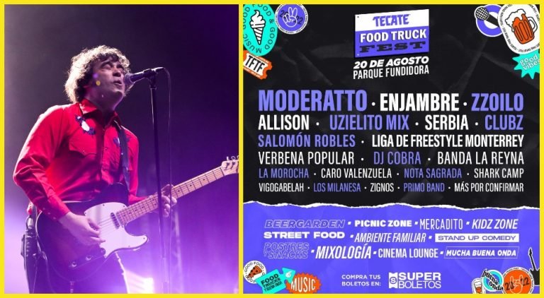 7 grandes canciones de Enjambre que podríamos escuchar en el Food Truck Fest 2022