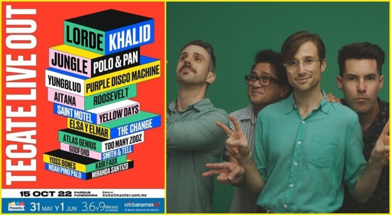Saint Motel armará gran fiesta en el Tecate Live Out 2022