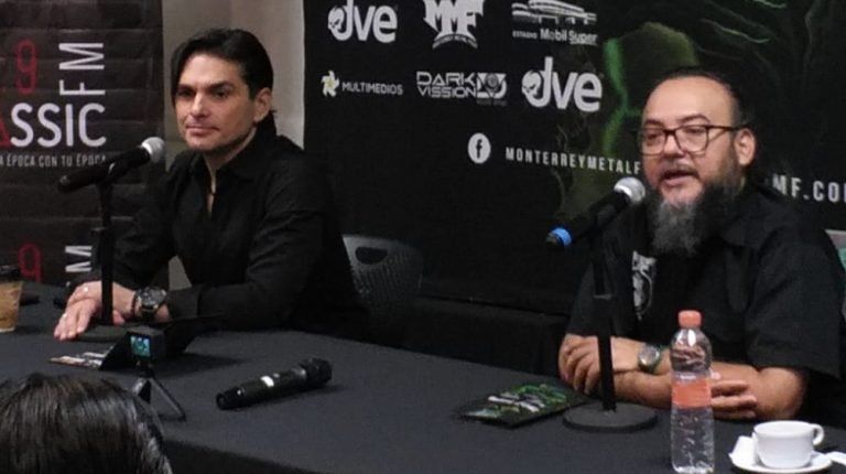 Rueda de prensa del Monterrey Metal Fest 2022