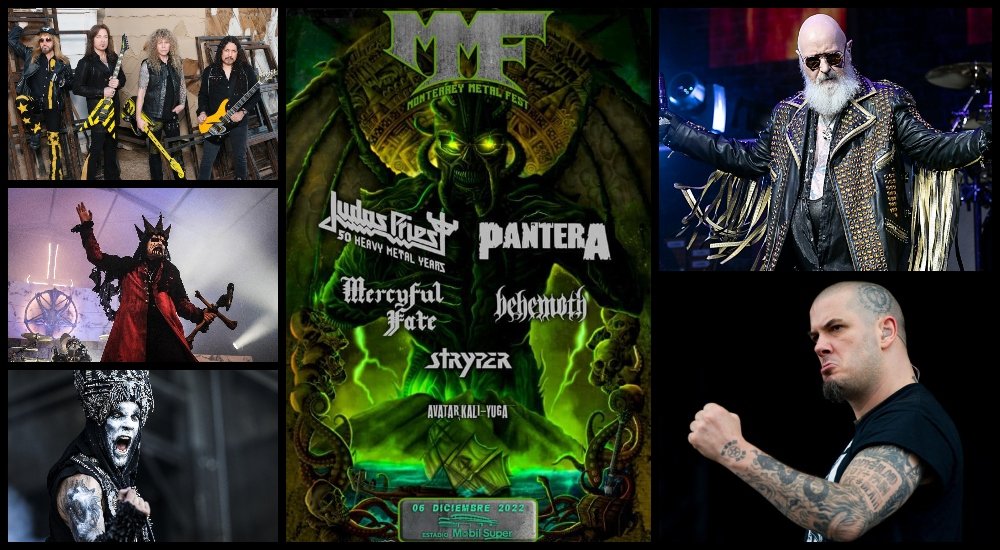 monterrey metal fest 2022 judas priest pantera behemoth mercyful fate