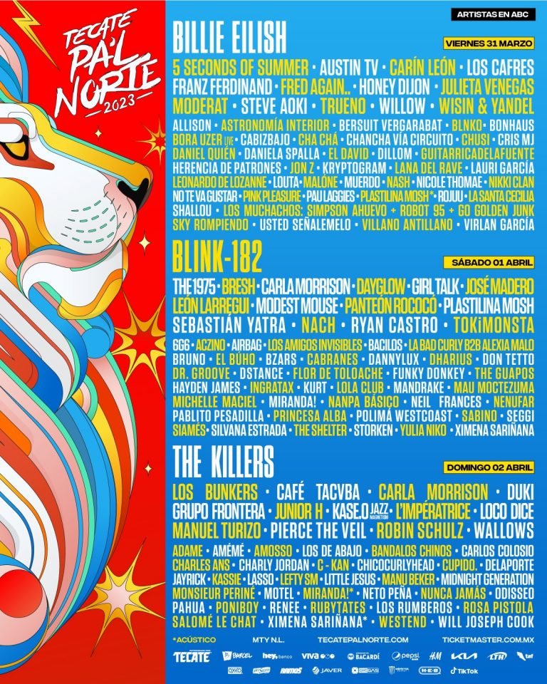 Cartel Tecate Pa'l Norte 2023