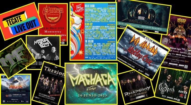 ¿Qué festivales y conciertos de rock en Monterrey habrá en el 2023?