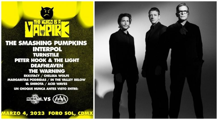 El regreso de Interpol a México en The World is a Vampire