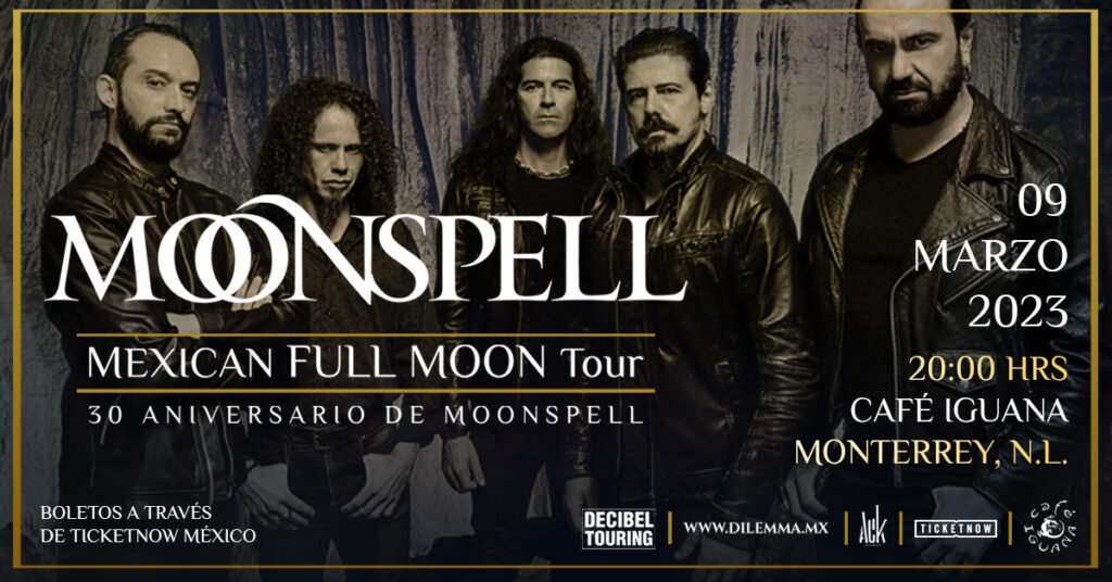 moonspell en monterrey