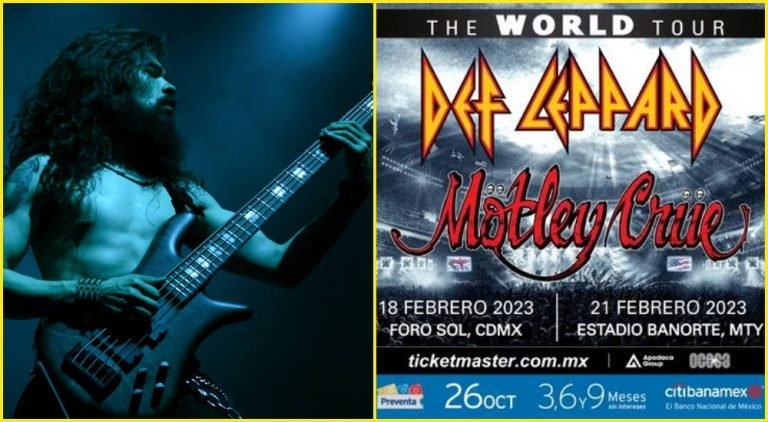 Daniel de Ágora habla sobre los shows que darán con Mötley Crüe y Def Leppard