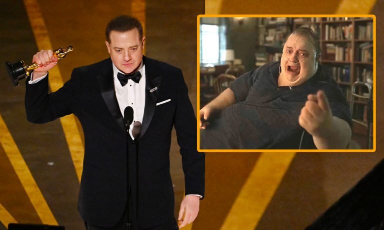 Brendan Fraser gana el Óscar como “Mejor actor protagonista” por la película The Whale