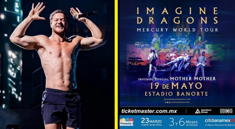 ¡Anuncian concierto de Imagine Dragons en Monterrey!