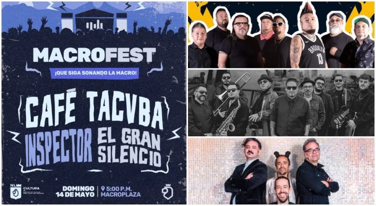 Anuncian el tercer MacroFest con Café Tacvba, Inspector y El Gran Silencio