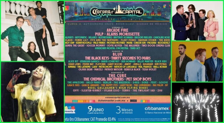 5 bandas imperdibles del primer día (viernes) del Corona Capital 2023