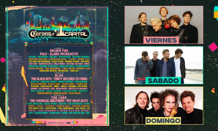 Corona Capital 2023: Cartel por día