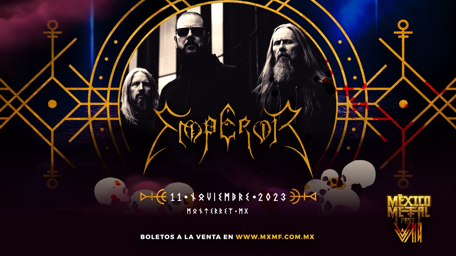 Emperor en Mexico Metal Fest 2023